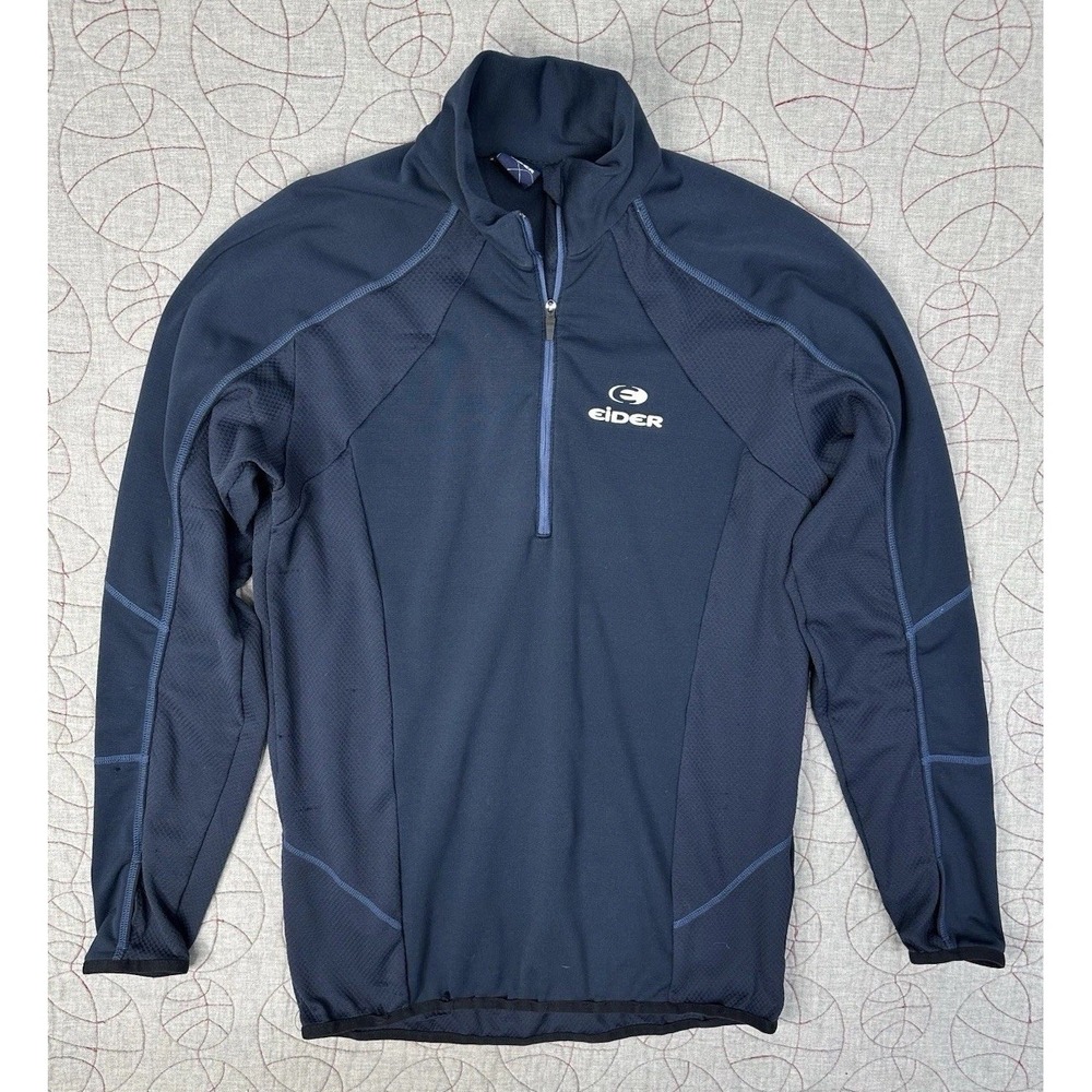 Eider Navy Blue Performance Half Zip Pullover Fleece Navy Blue‎ / Size Large